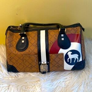 L.A.M.B. Gwen Stefani Bullseye Satchel Y2K Vintage